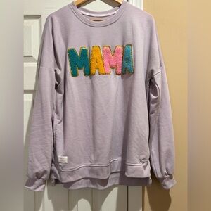 Simply Southern Colorful 'MAMA' Sweatshirt